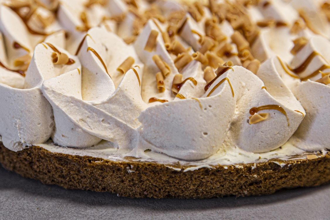 Caramel Bavarois Vlaai
