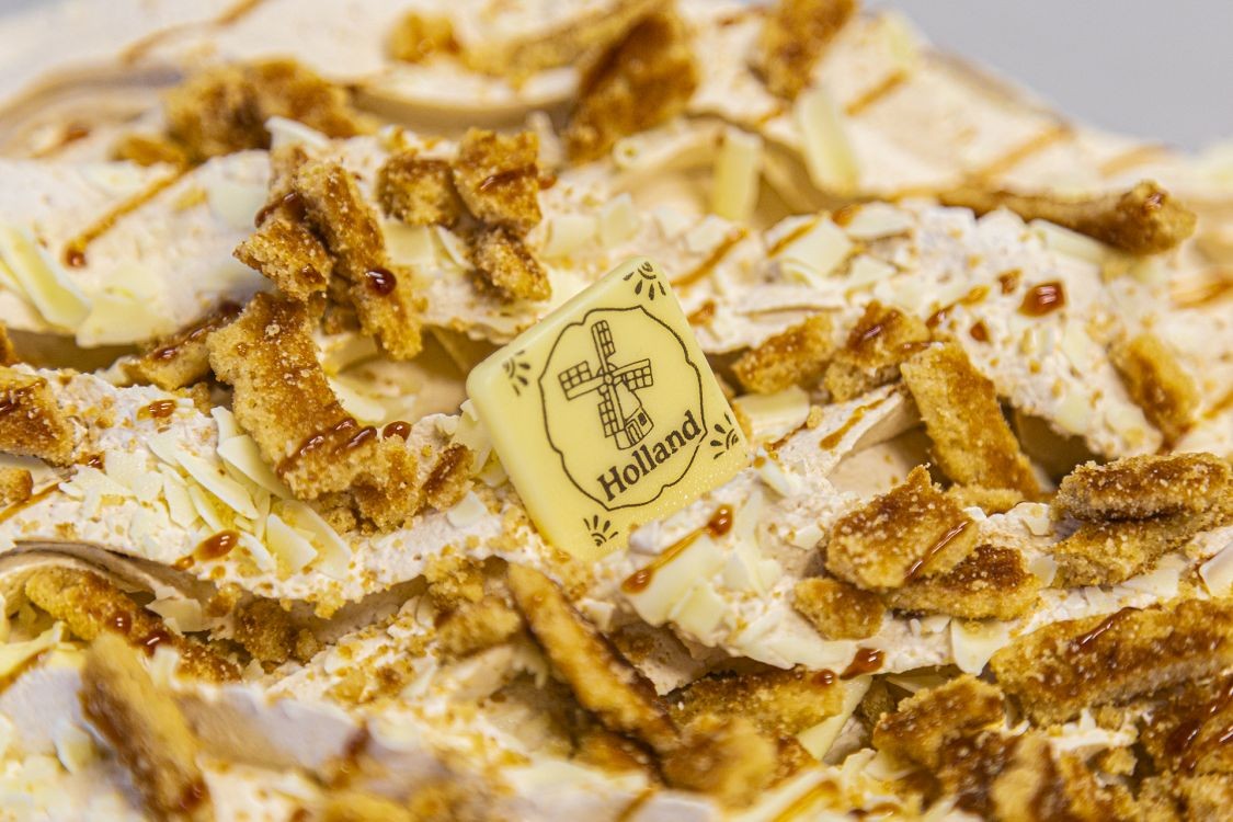 Stroopwafelvlaai