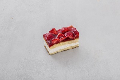 Aardbeien gebakje gluten/lactosevrij