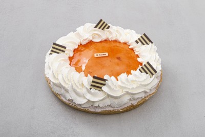 Aardbeienbavarois Vlaai