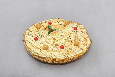 Bitterkoekjes Cheesecake Vlaai