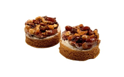 Caramel Noten Gebakjes
