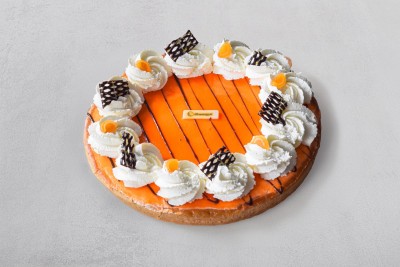 Sinaasappel Bavarois Vlaai