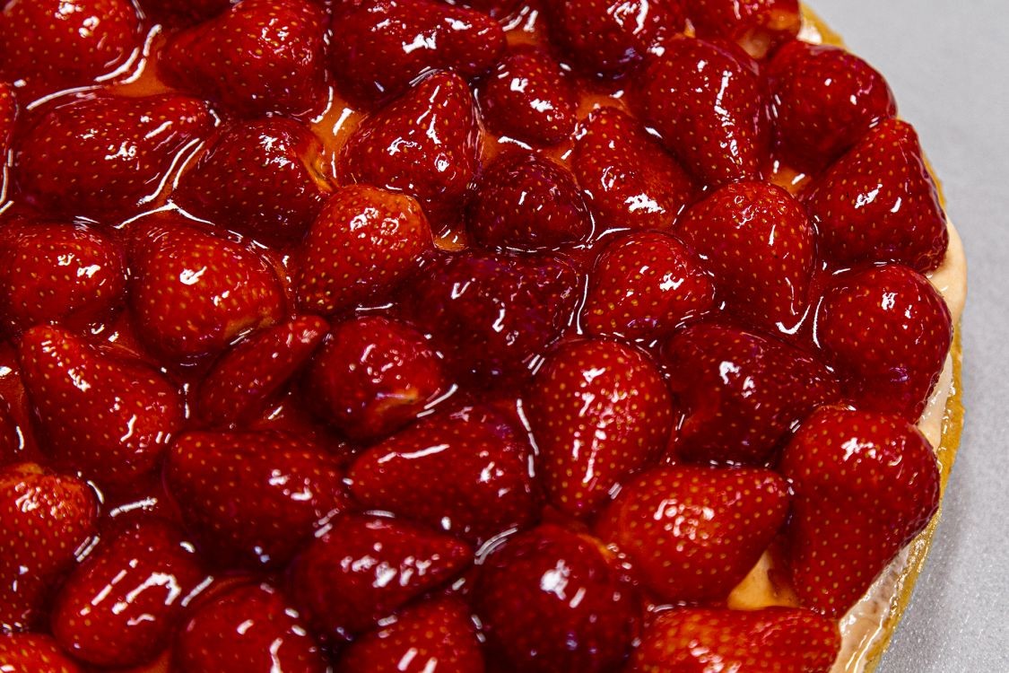 Verse Aardbeienvlaai